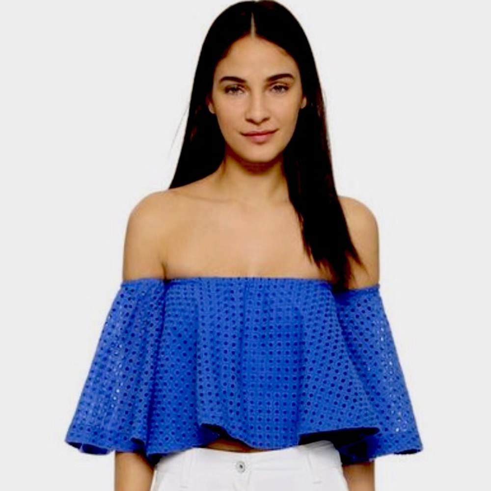 Nicholas N / Nicholas Broderie Off Shoulder Blouse
